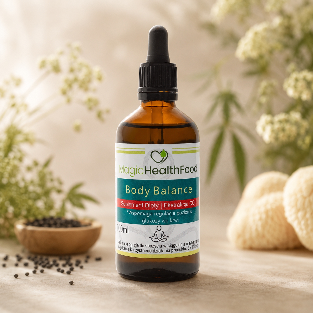 Body Balance – 3 obszary w 1 formule (100 ml) | ExtractHome